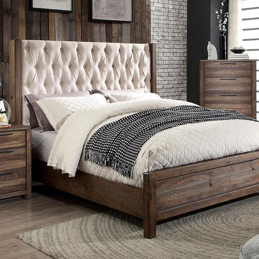 Hutchinson Rustic Natural Tone/Beige Queen Bed image