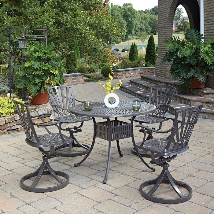 6661-305 Grenada 5 Piece Outdoor Dining Set by homestyles