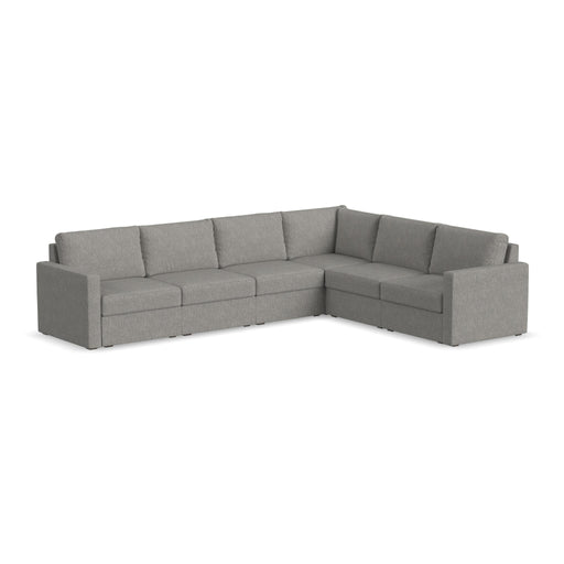 Flex 6-Seat Sectional with Standard Arm by homestyles image