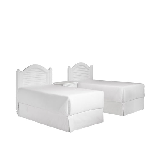 Penelope Two Twin Headboards and Nightstand by homestyles image