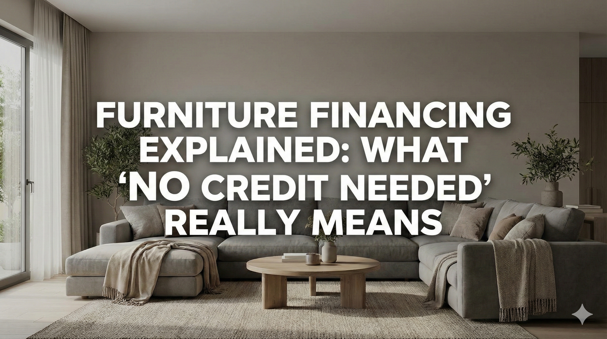 No Credit Check Furniture Financing Online