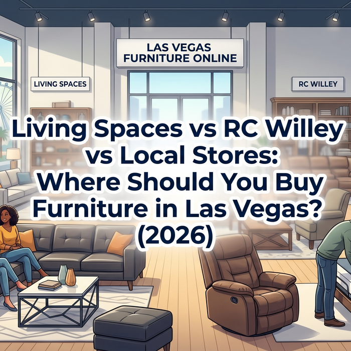 Living Spaces vs RC Willey vs Local Stores: Where Should You Buy Furniture in Las Vegas? (2026)