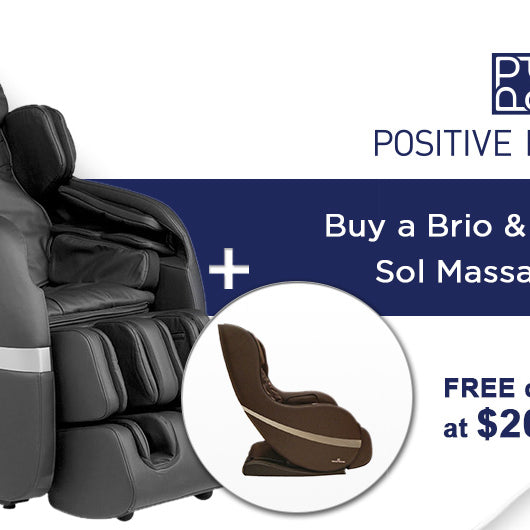 Buy a Brio & get a Sol Massage Chair Free!