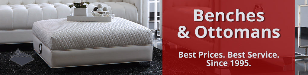 Benches and Ottomans