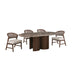 Narvik 5 Pc. Dining Table Set FM37026BR-OT-5PC-DW - Dining Table Set | Las Vegas Furniture Online - View 7
