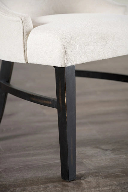 Gosport Arm Chair (2 CTN) White