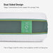 Bedgear X1 Flippable Kids Mattress with Magic Edge – 2-Stage Design with Inflatable Roll-Off Bumpers