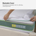 Bedgear X1 Flippable Kids Mattress with Magic Edge – 2-Stage Design with Inflatable Roll-Off Bumpers