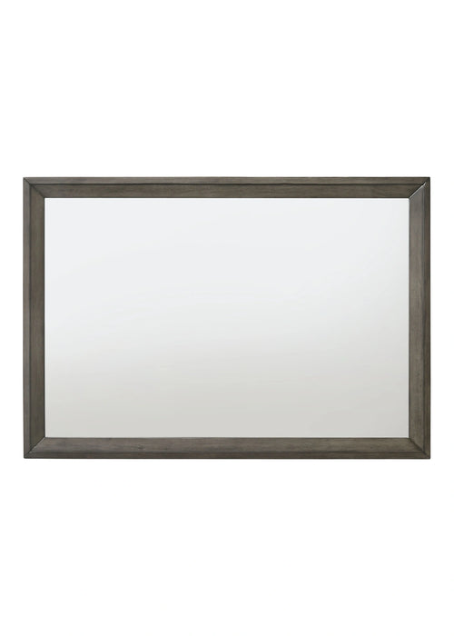 Escher Gray Oak Mirror