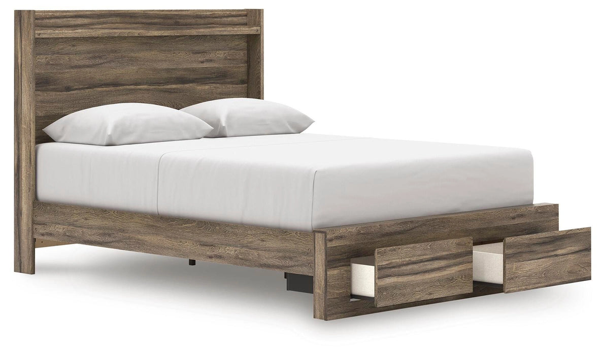 Elbrim Panel Storage Bed