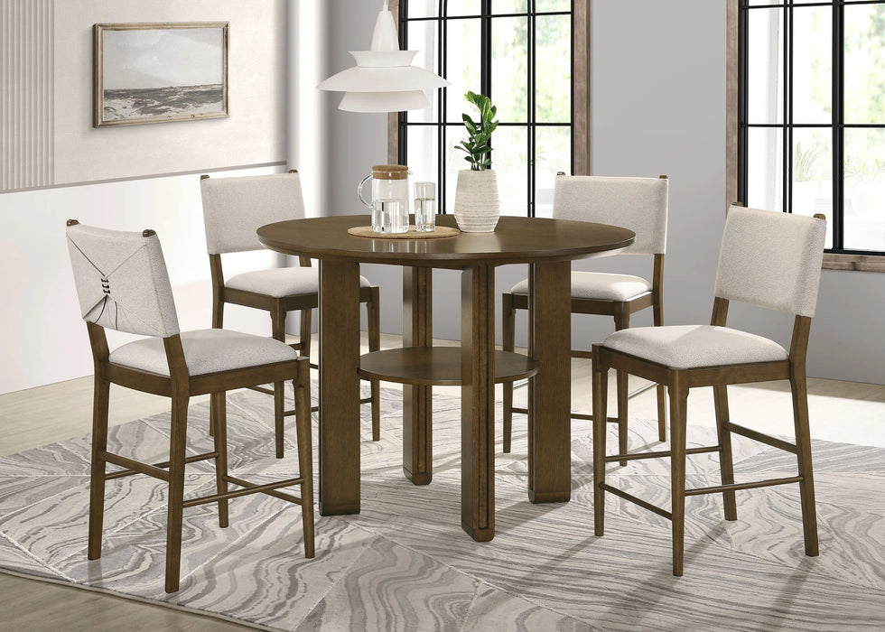 Ottowa Counter Height Dining Set (Table and 4 Chair)