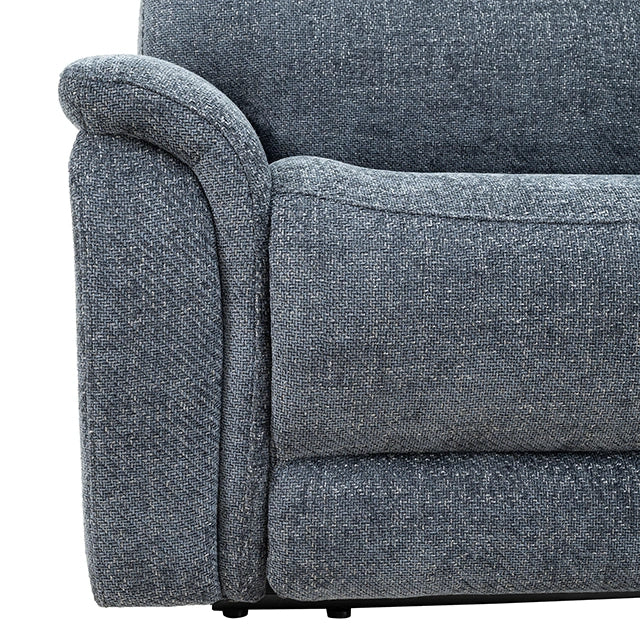 Mattheus Power Sectional with Console + 3 Recliners - Sectional | Las Vegas Furniture Online - View 17
