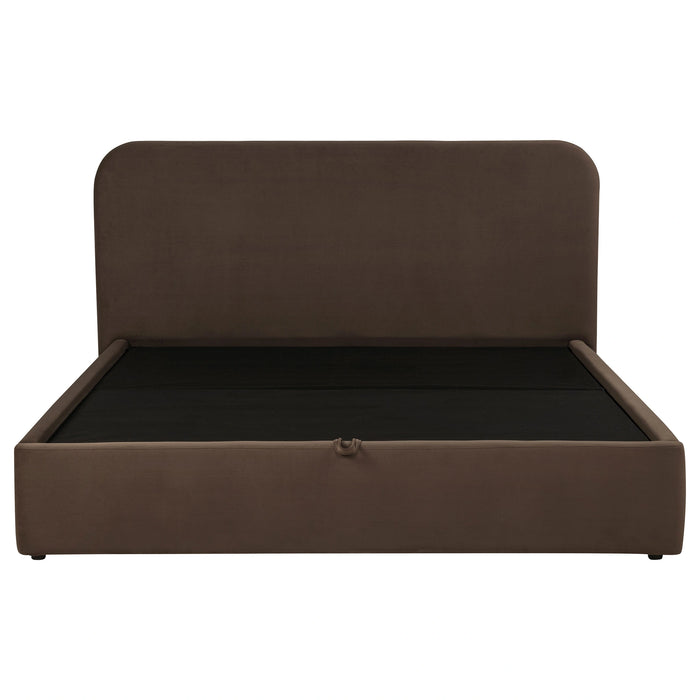 Anders Upholstered Storage Lift Platform Bed