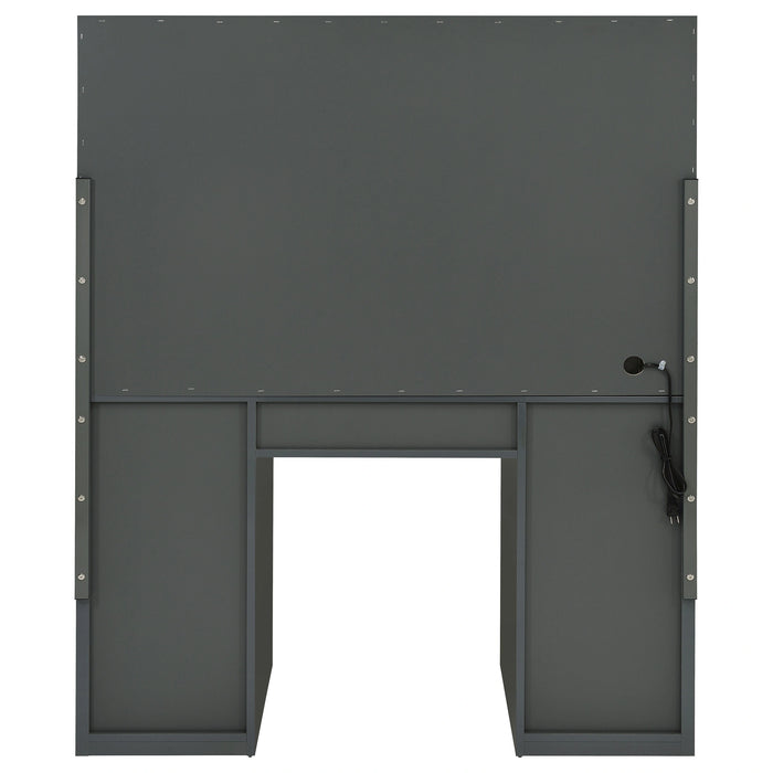 Acena Makeup Vanity Table with LED Mirror Set