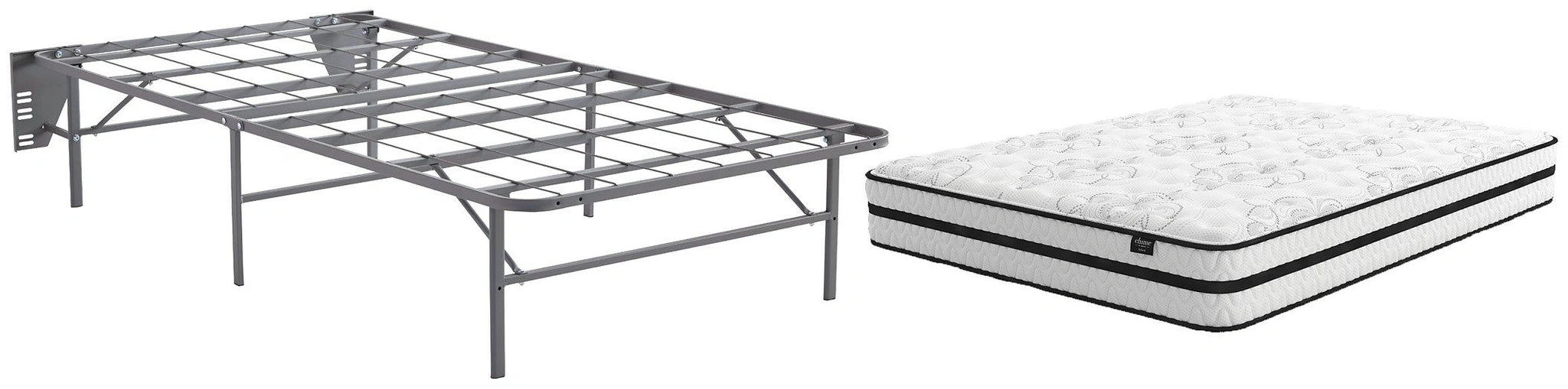 Chime 10 Inch Hybrid 2-Piece Mattress Package image