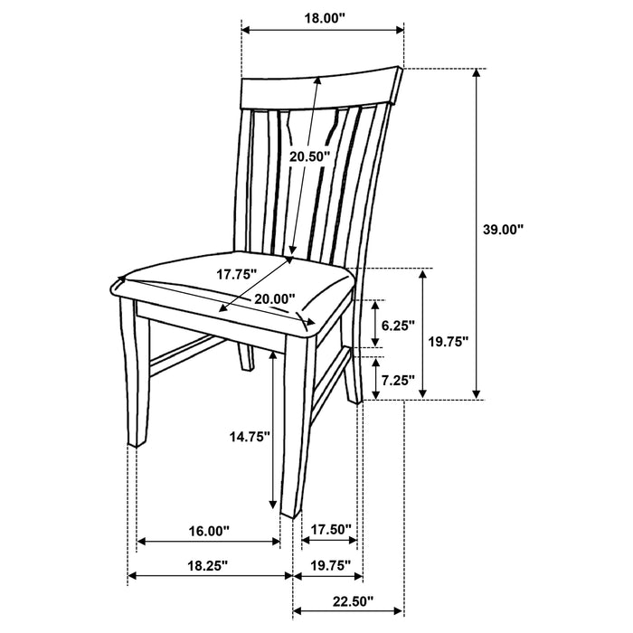 Hartville Dining Side Chair of 2