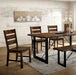 Dulce 6 Pc Dining Table Set w/ Bench - Dining Table Set | Las Vegas Furniture Online