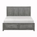 Garretson (3) Eastern King Platform Bed with Footboard Storage - LasVegasFurnitureOnline.com