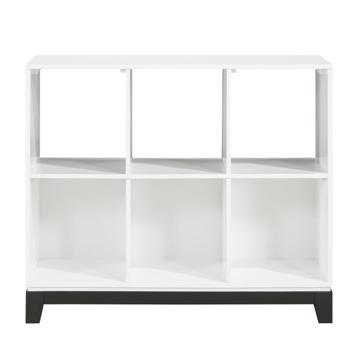 1450WH-17-Office Bookcase - LasVegasFurnitureOnline.com