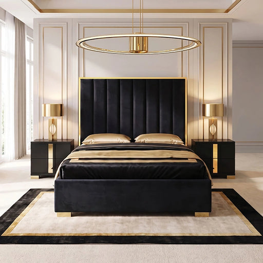 Nespoli Queen & E.King Bed - Bed | Las Vegas Furniture Online - View 2