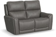Carter Power Reclining Loveseat with Power Headrests & Lumbar - LasVegasFurnitureOnline.com