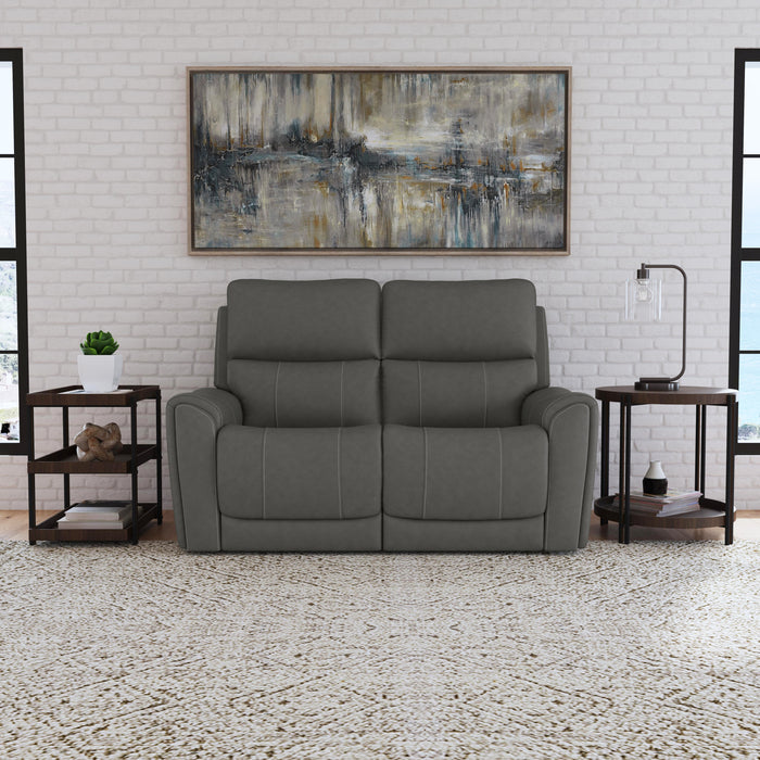 Carter Power Reclining Loveseat with Power Headrests & Lumbar - LasVegasFurnitureOnline.com