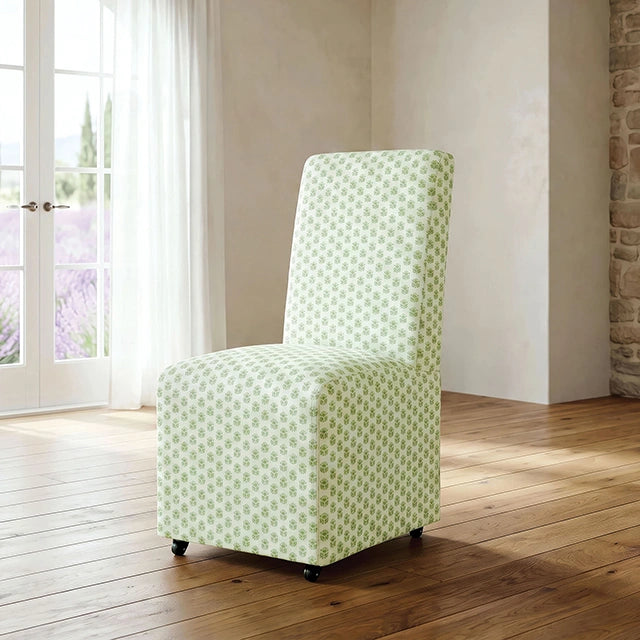 Durham Dining Chair w/ 4 Casters (1/CTN) FM3007CHTL-SC-3A - Dining Chair | Las Vegas Furniture Online - View 4