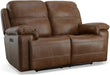 Fenwick Power Reclining Loveseat with Power Headrests - LasVegasFurnitureOnline.com