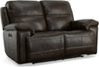 Fenwick Power Reclining Loveseat with Power Headrests - LasVegasFurnitureOnline.com