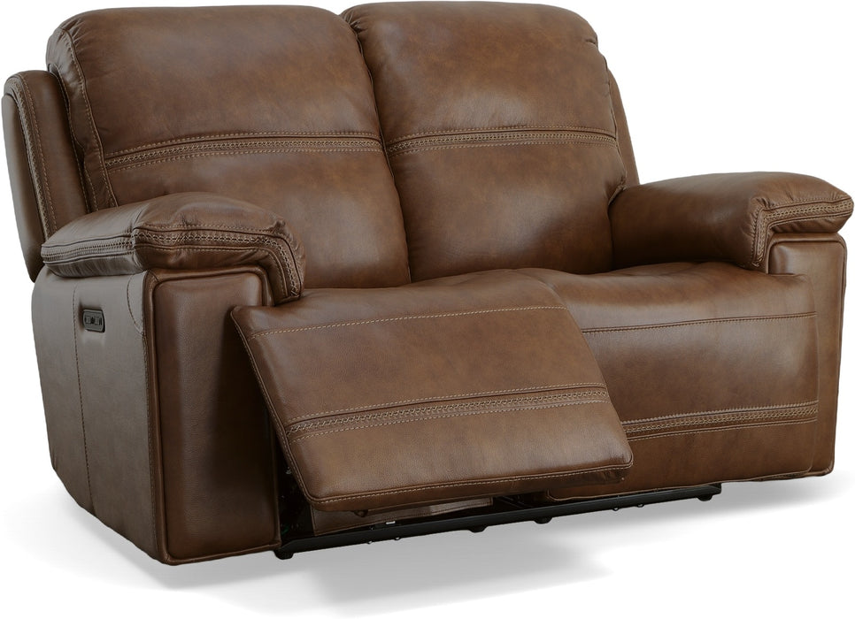 Fenwick Power Reclining Loveseat with Power Headrests - LasVegasFurnitureOnline.com