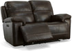 Fenwick Power Reclining Loveseat with Power Headrests - LasVegasFurnitureOnline.com