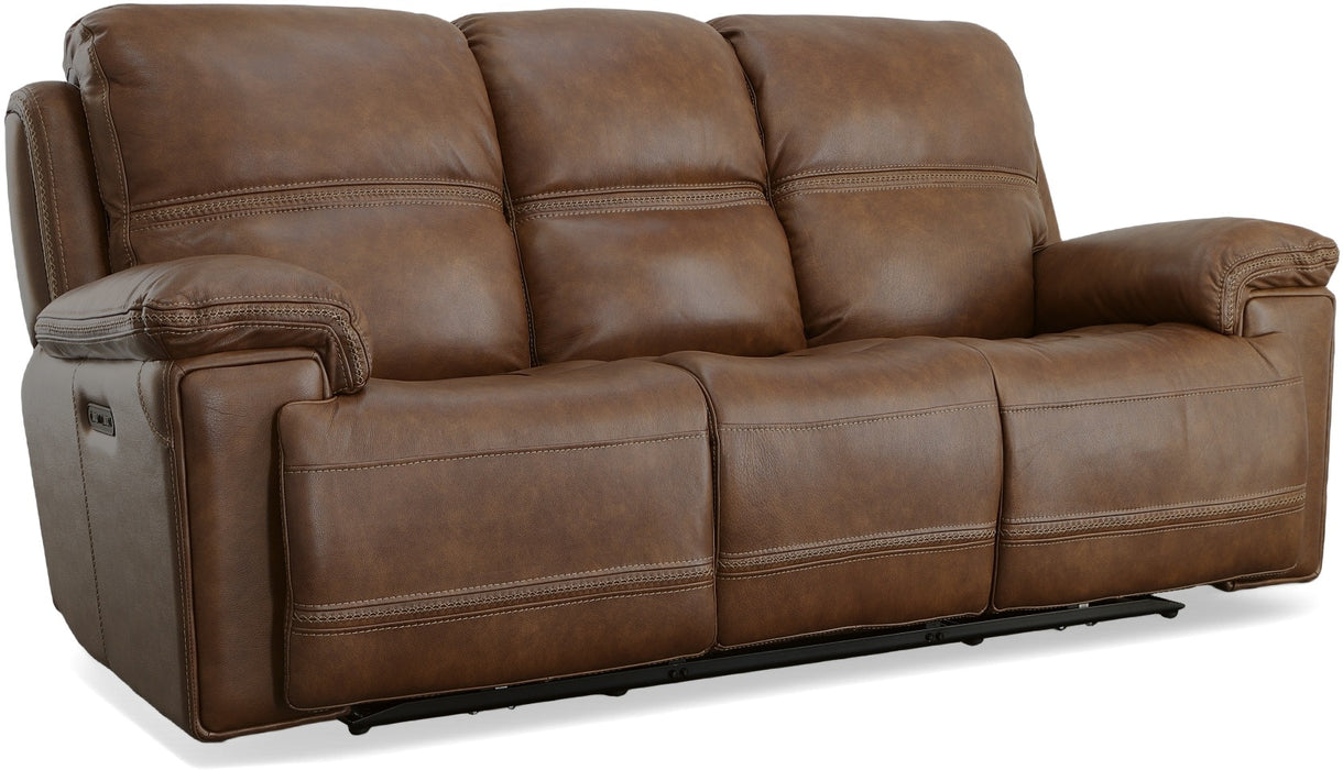Fenwick Power Reclining Sofa with Power Headrests - LasVegasFurnitureOnline.com