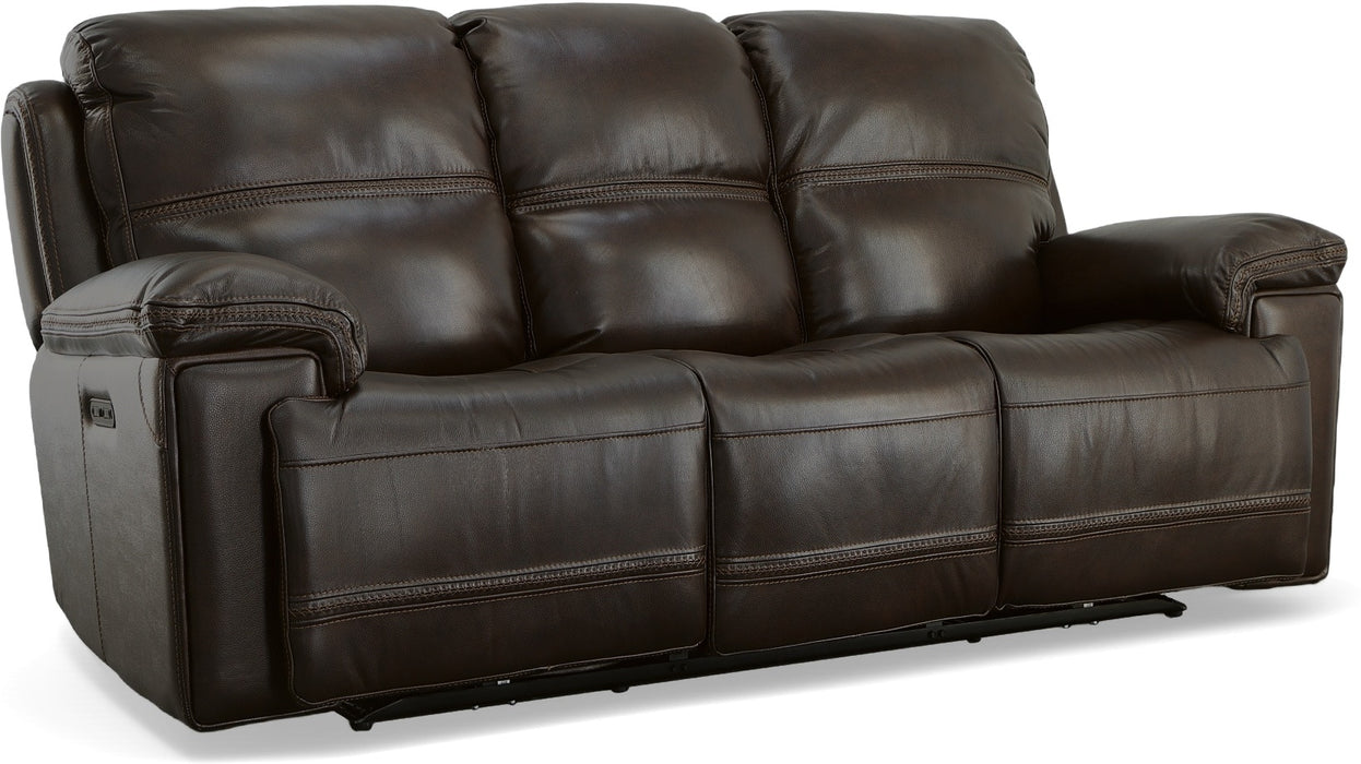 Fenwick Power Reclining Sofa with Power Headrests - LasVegasFurnitureOnline.com