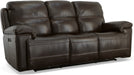Fenwick Power Reclining Sofa with Power Headrests - LasVegasFurnitureOnline.com