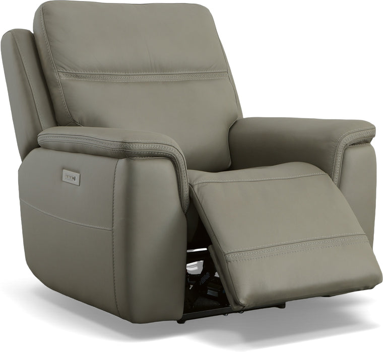 Sawyer Power Recliner with Power Headrest & Lumbar - LasVegasFurnitureOnline.com