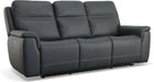 Sawyer Power Reclining Sofa with Power Headrests & Lumbar - LasVegasFurnitureOnline.com