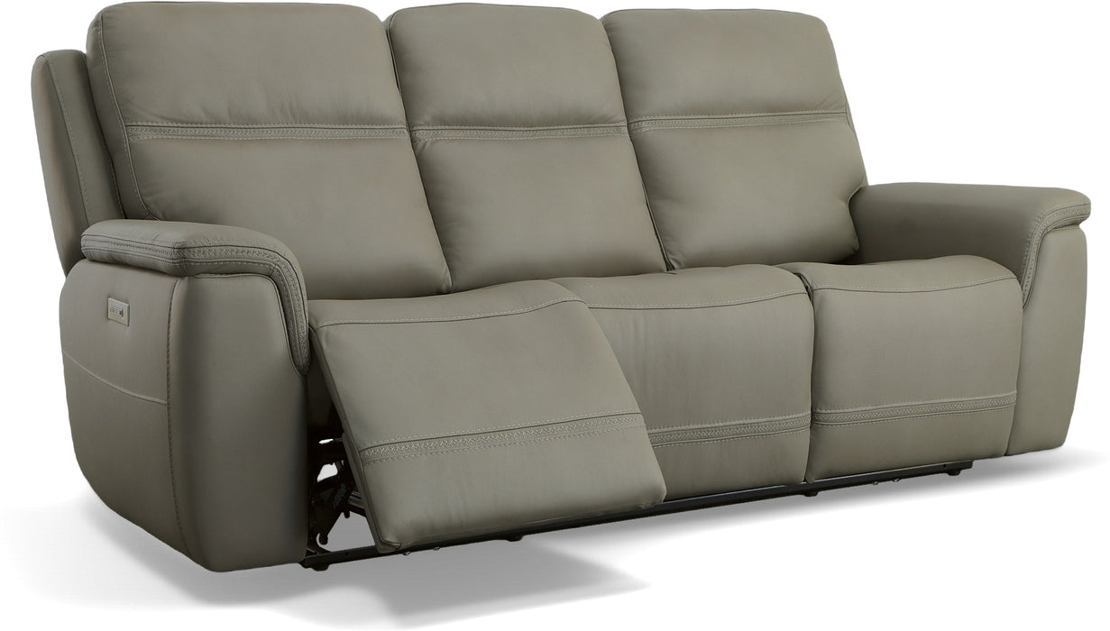 Sawyer Power Reclining Sofa with Power Headrests & Lumbar - LasVegasFurnitureOnline.com