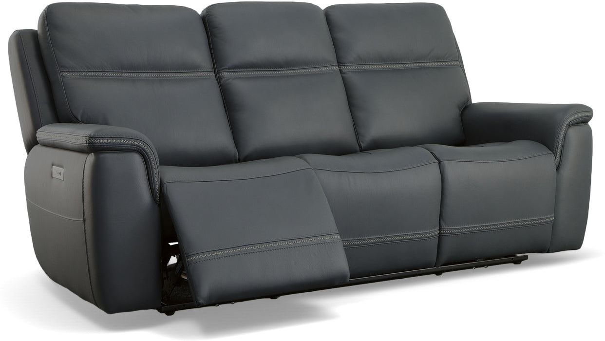 Sawyer Power Reclining Sofa with Power Headrests & Lumbar - LasVegasFurnitureOnline.com