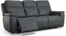 Sawyer Power Reclining Sofa with Power Headrests & Lumbar - LasVegasFurnitureOnline.com