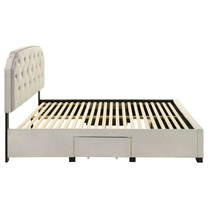 Marianna Panel Platform Storage Bed
