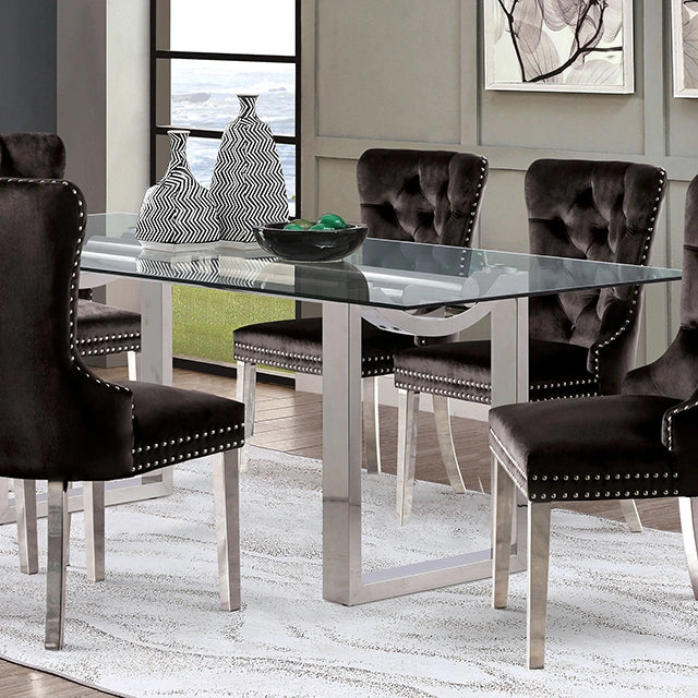 Silvestri 5 Pc Dining Table Set - Dining Table Set | Las Vegas Furniture Online