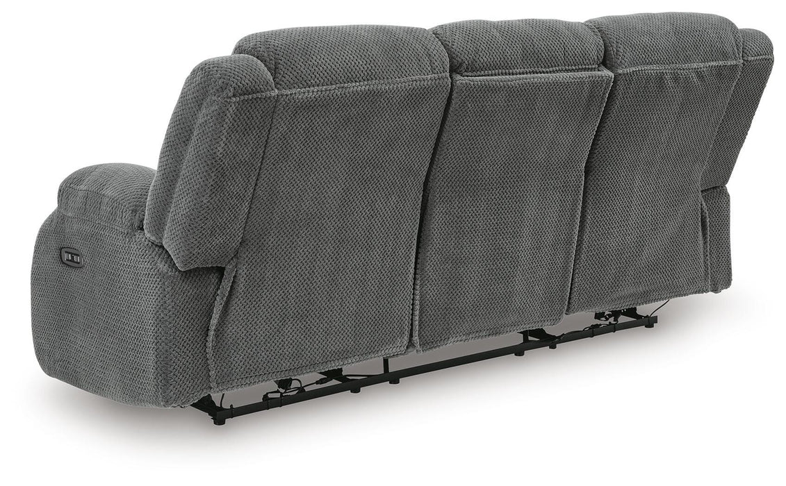 Observation Power Reclining Sofa with Drop Down Table - LasVegasFurnitureOnline.com