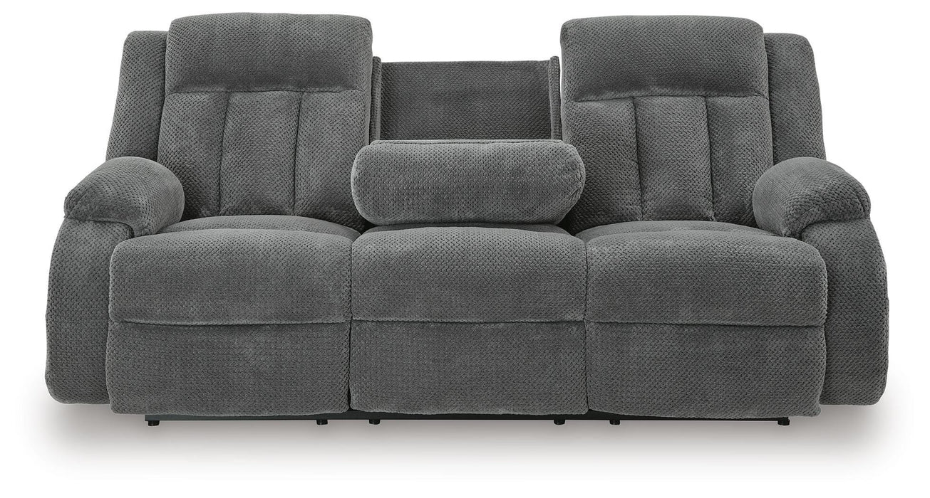Observation Power Reclining Sofa with Drop Down Table - LasVegasFurnitureOnline.com