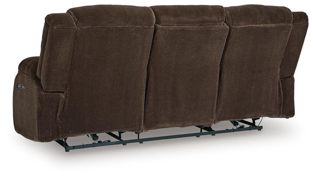 Observation Power Reclining Sofa with Drop Down Table - LasVegasFurnitureOnline.com
