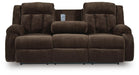 Observation Power Reclining Sofa with Drop Down Table - LasVegasFurnitureOnline.com