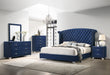 Melody Wingback Bed - LasVegasFurnitureOnline.com