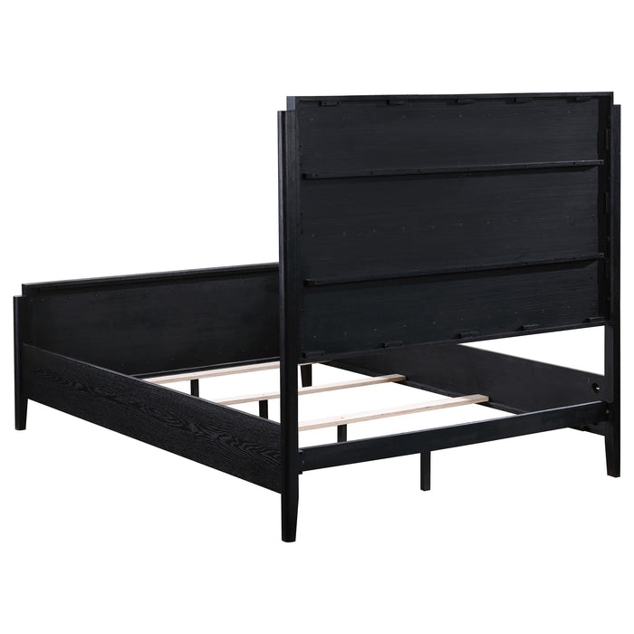 Brookmead 60-inch Upholstered Bed Black