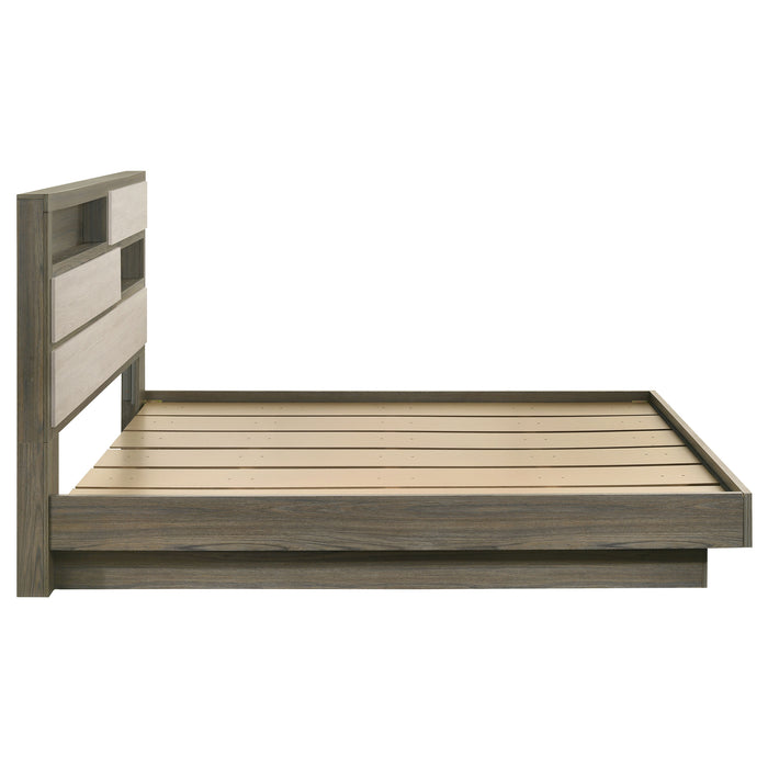 Fenwick Bookcase Platform Bed - LasVegasFurnitureOnline.com