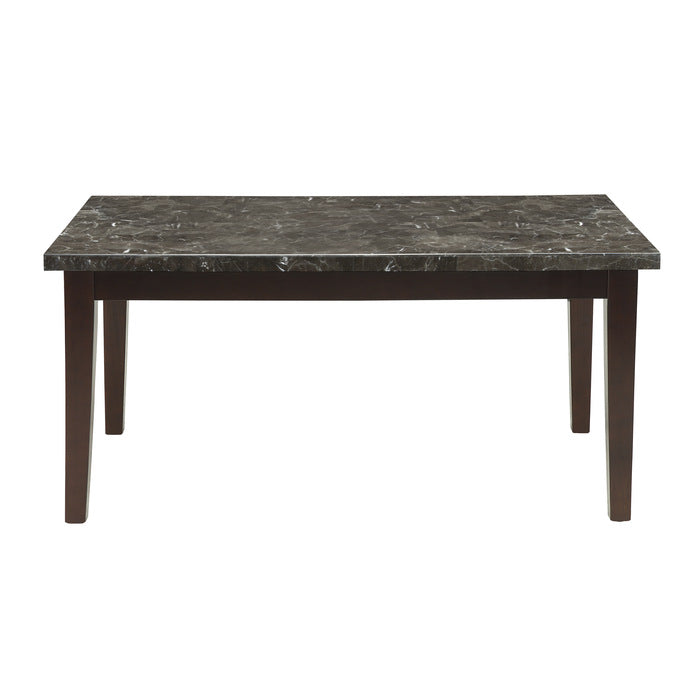 Decatur Dining Table, Marble Top - LasVegasFurnitureOnline.com