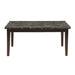 Decatur Dining Table, Marble Top - LasVegasFurnitureOnline.com